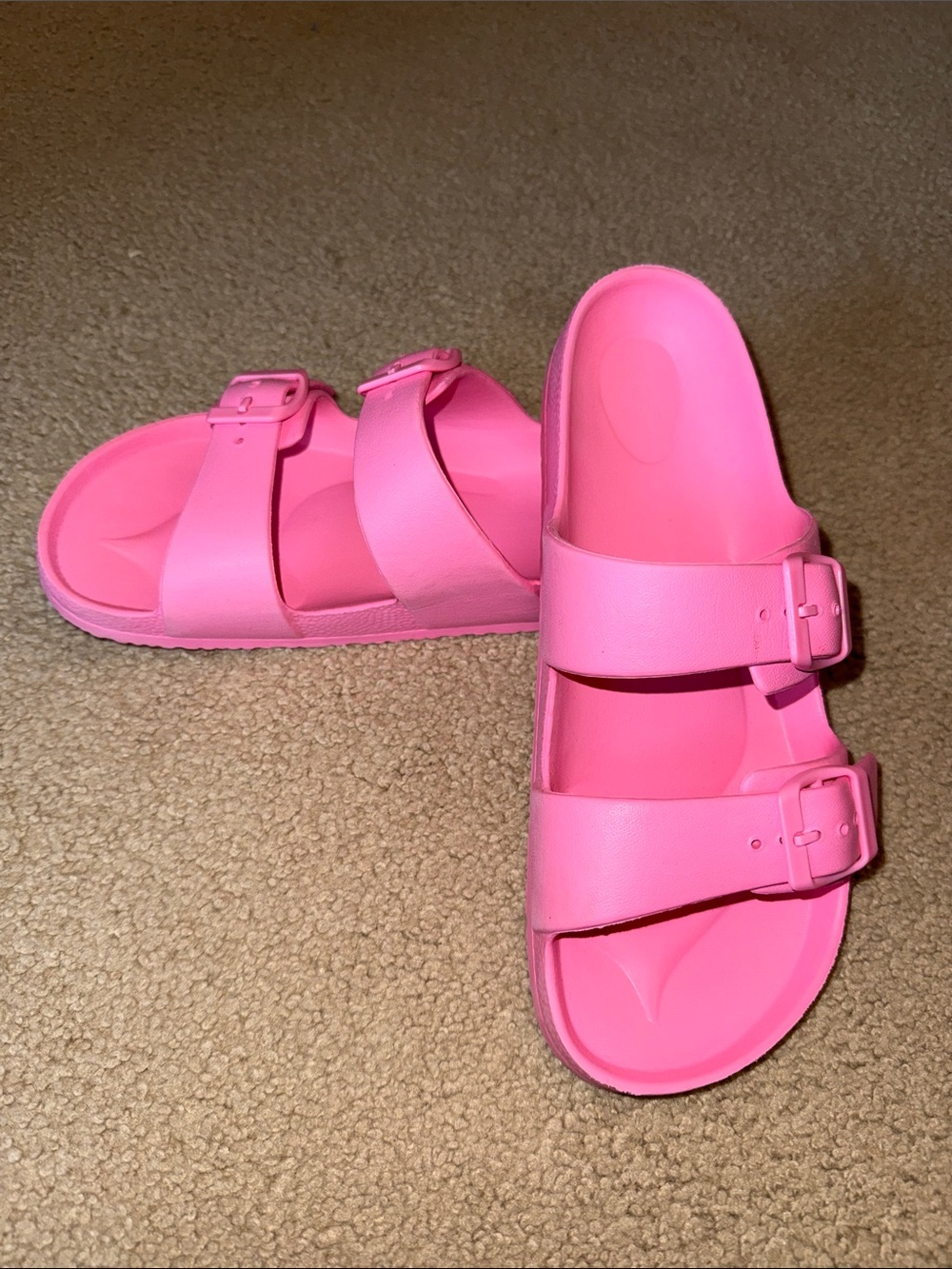 Shade & Shore Women's Neida EVA Two-Band Footbed Slide Sandals